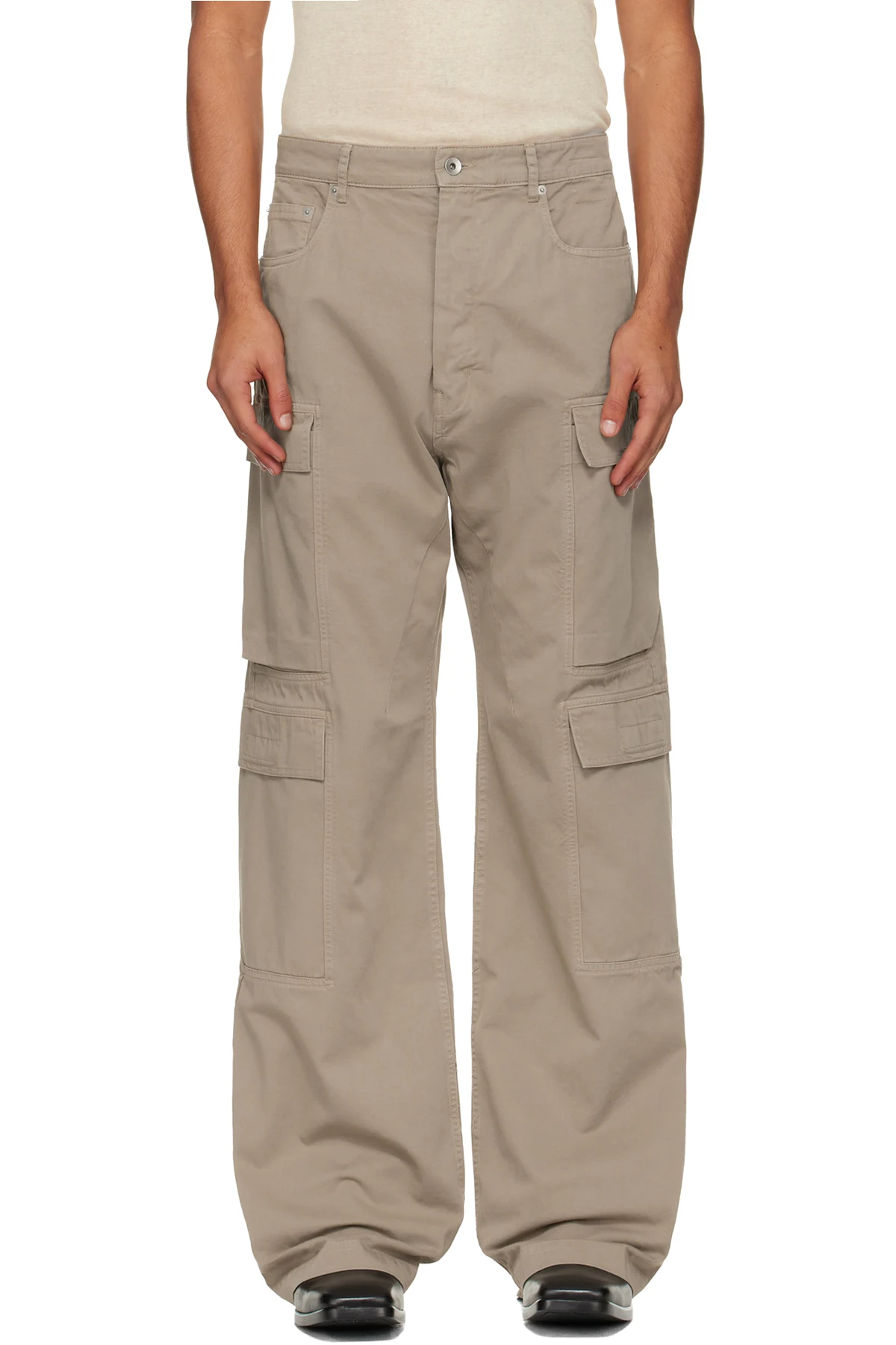 Taupe Concordians Double Cargo Pants