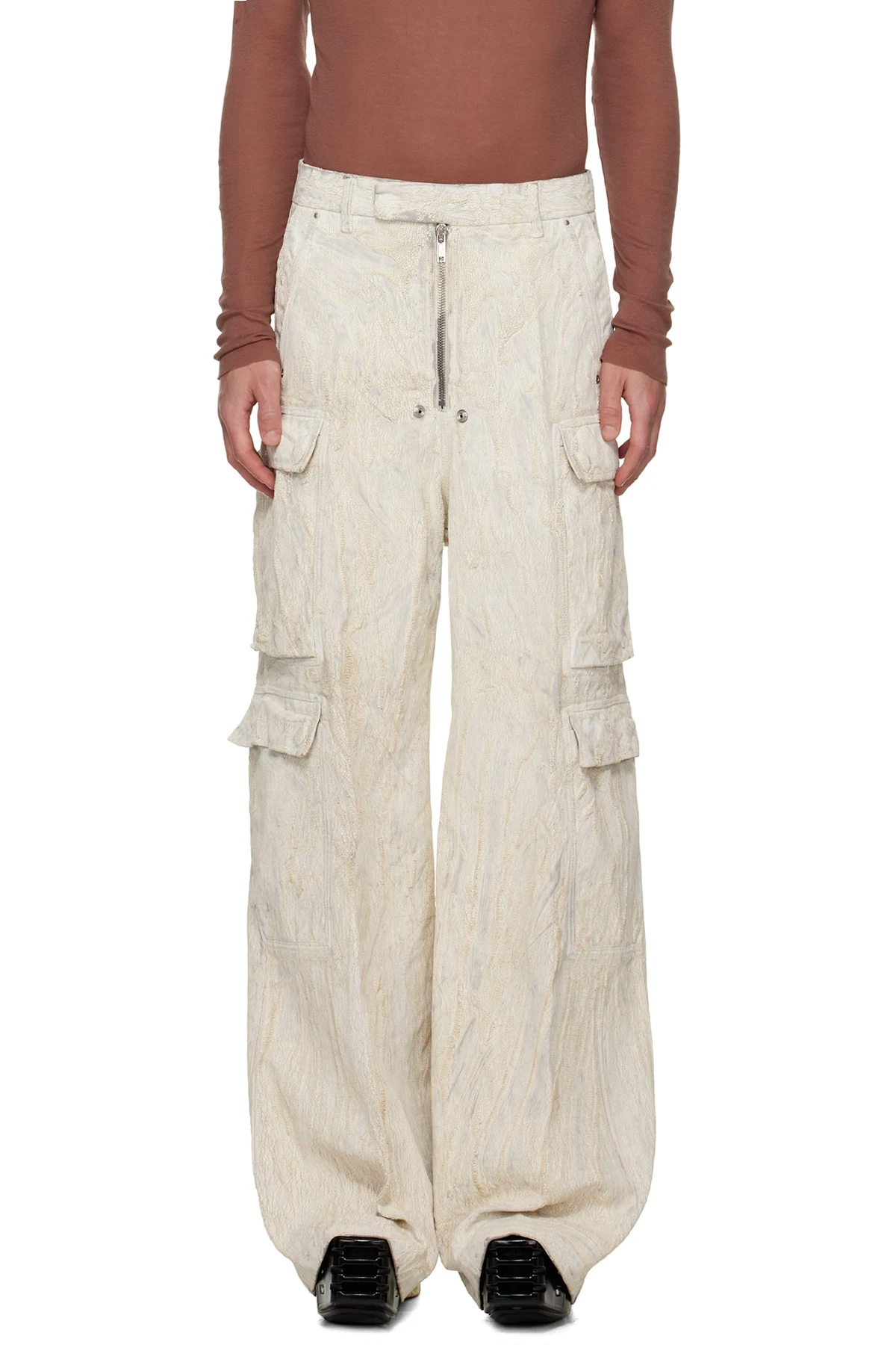 Off-White Concordians Tailored Cargobelas Denim Cargo Pants