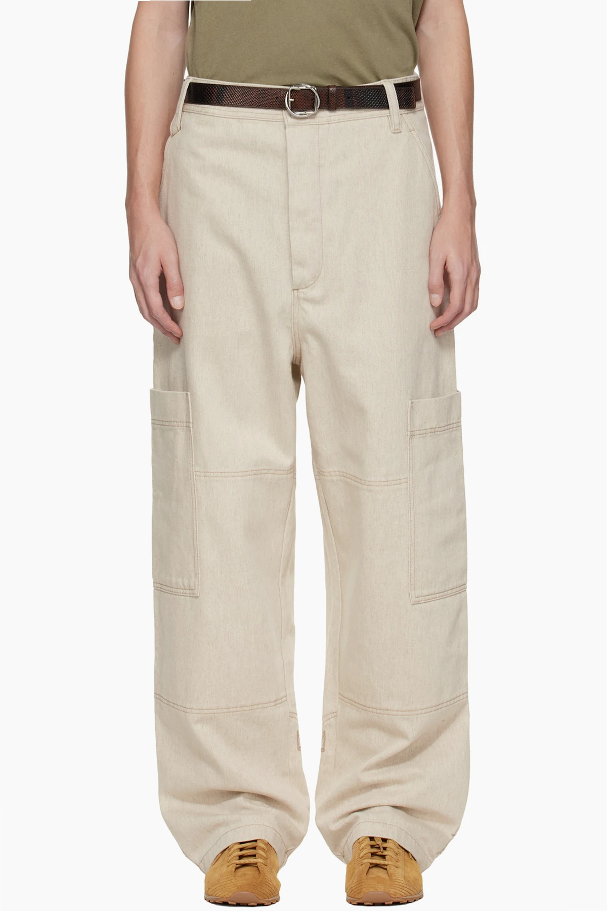 Off-White 'The Carré de-Nîmes' Denim Cargo Pants