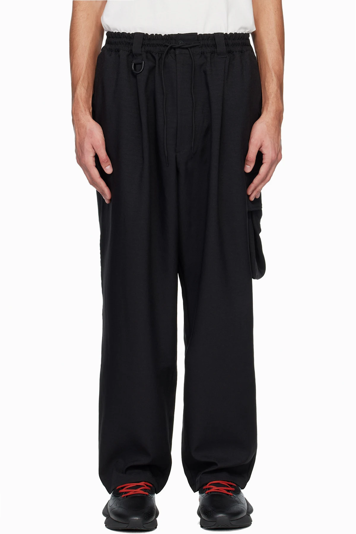 Black Sport Uniform Cargo Pants