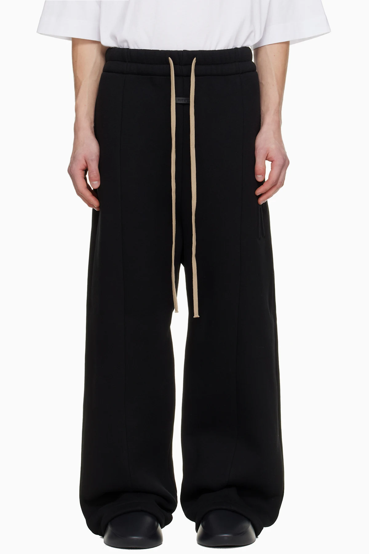 Black Wide Leg Sweatpants