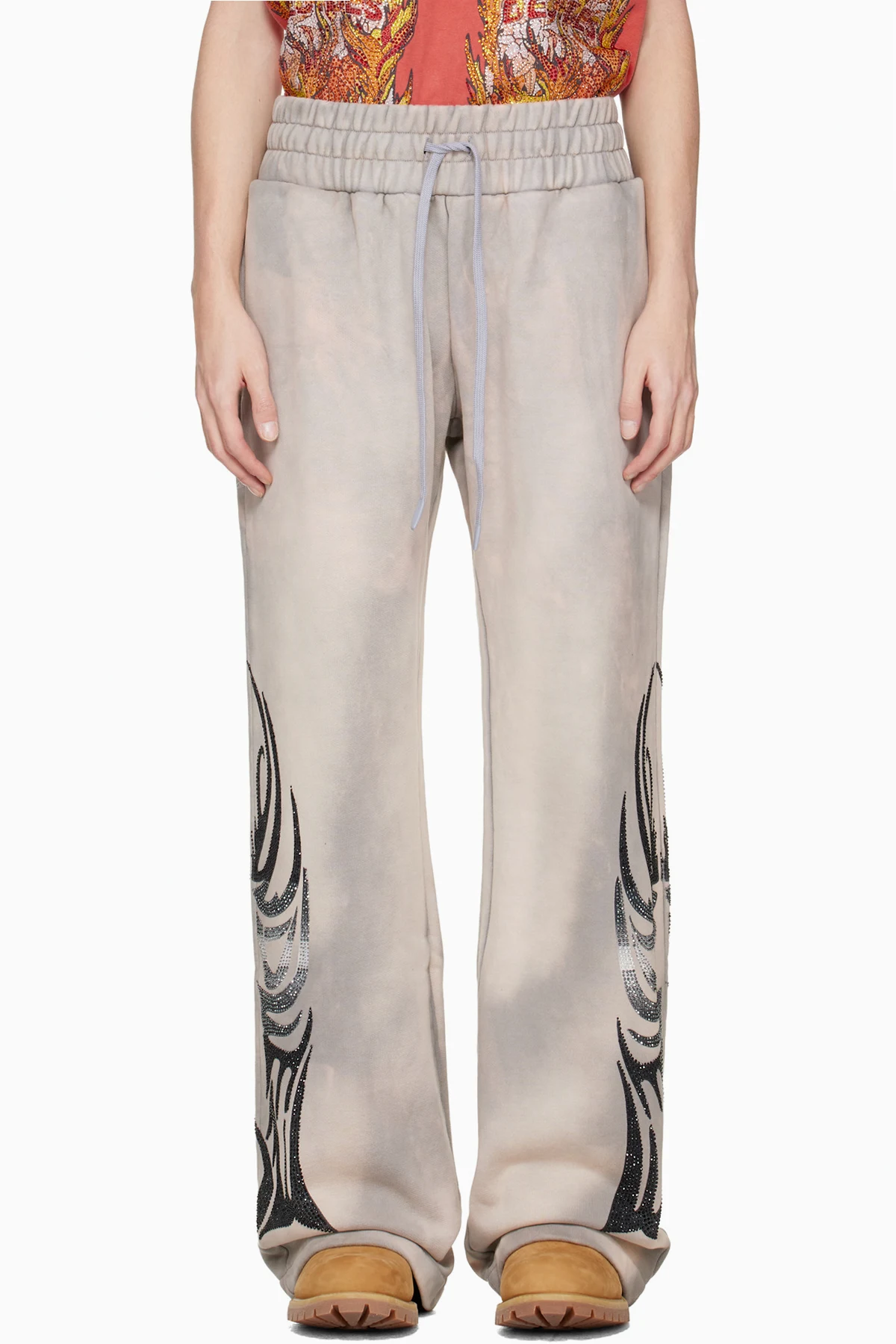 Taupe Winged Sweatpants