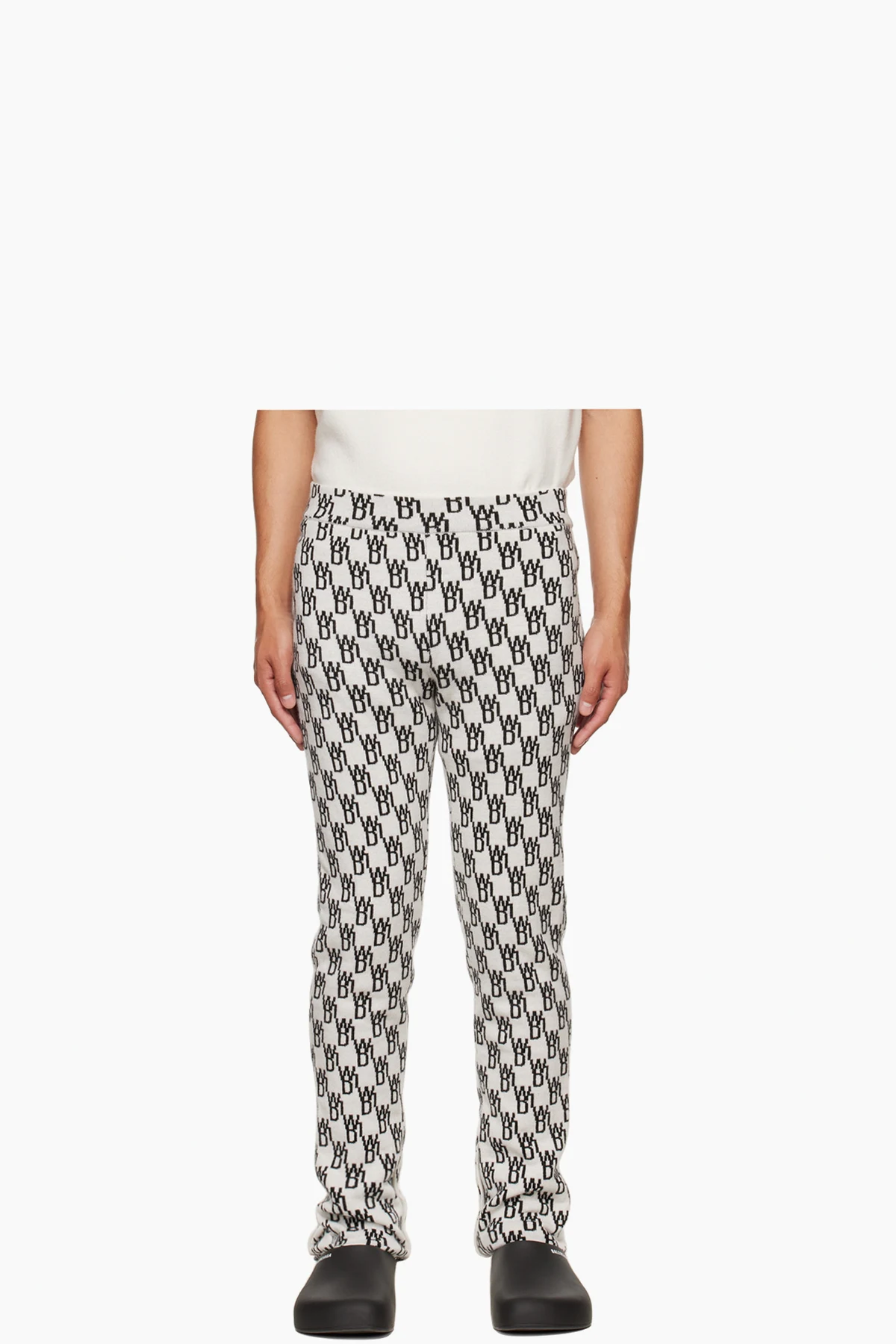 Off-White Jacquard Lounge Pants