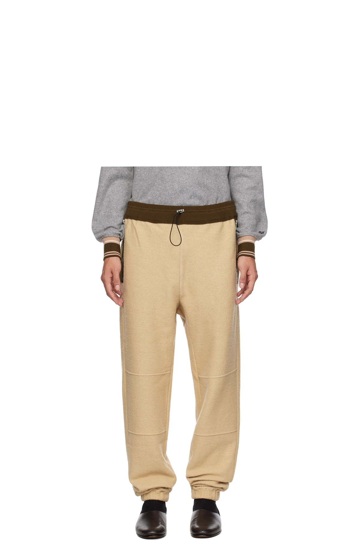 Beige Skur Sweatpants