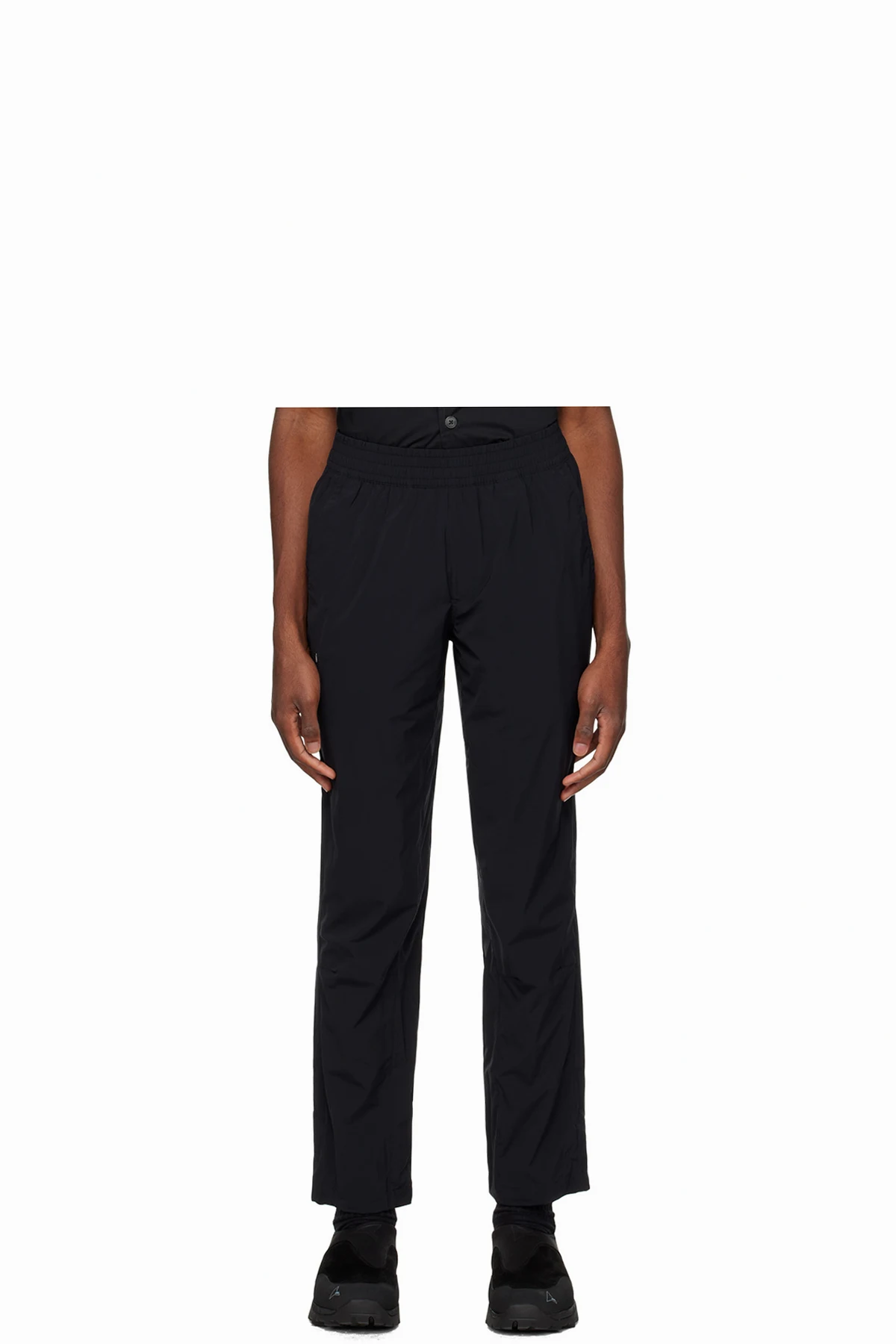 Black Casual Steve Track Pants