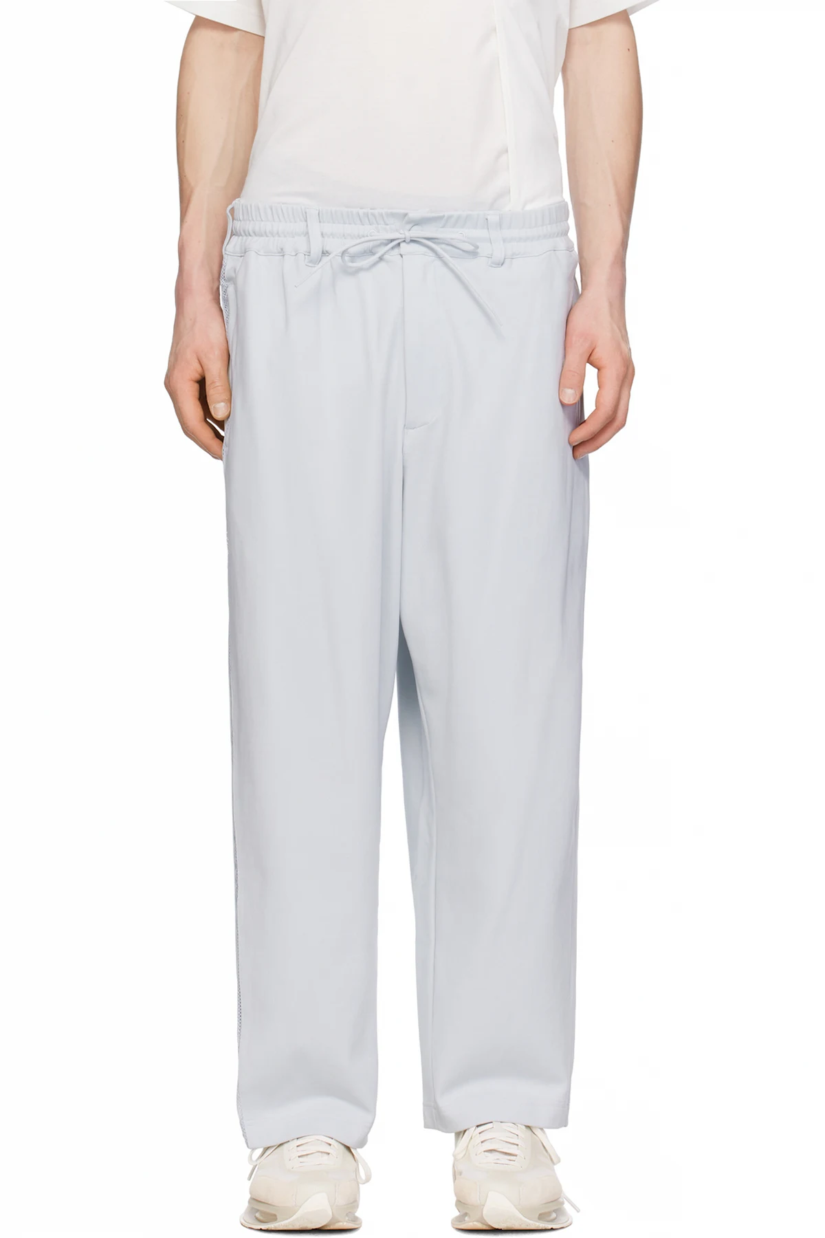 Gray Mesh TP Sweatpants