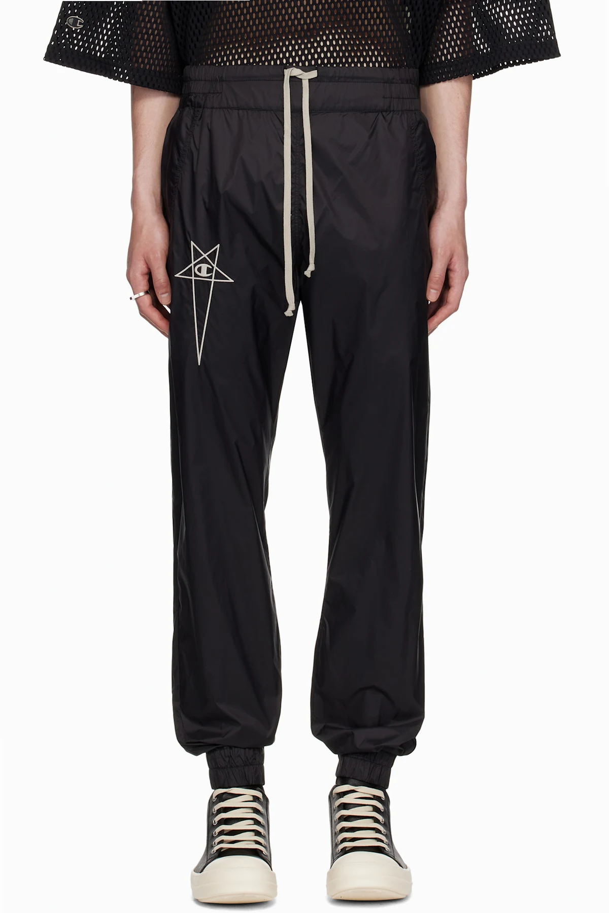 Black Champion Edition Joggers Sweatpants