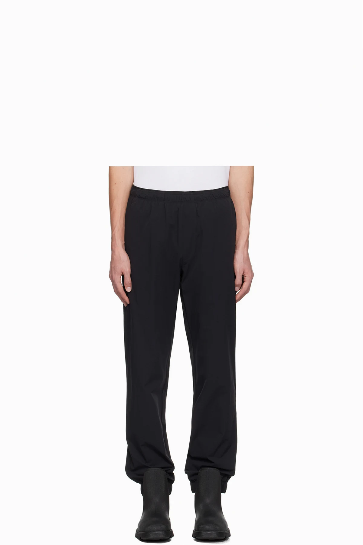 Black Four-Pocket Sweatpants