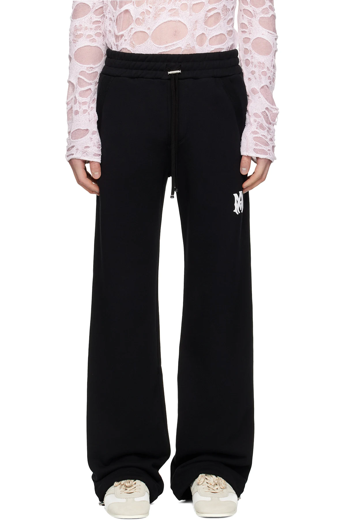Black MA Core Logo Lounge Pants