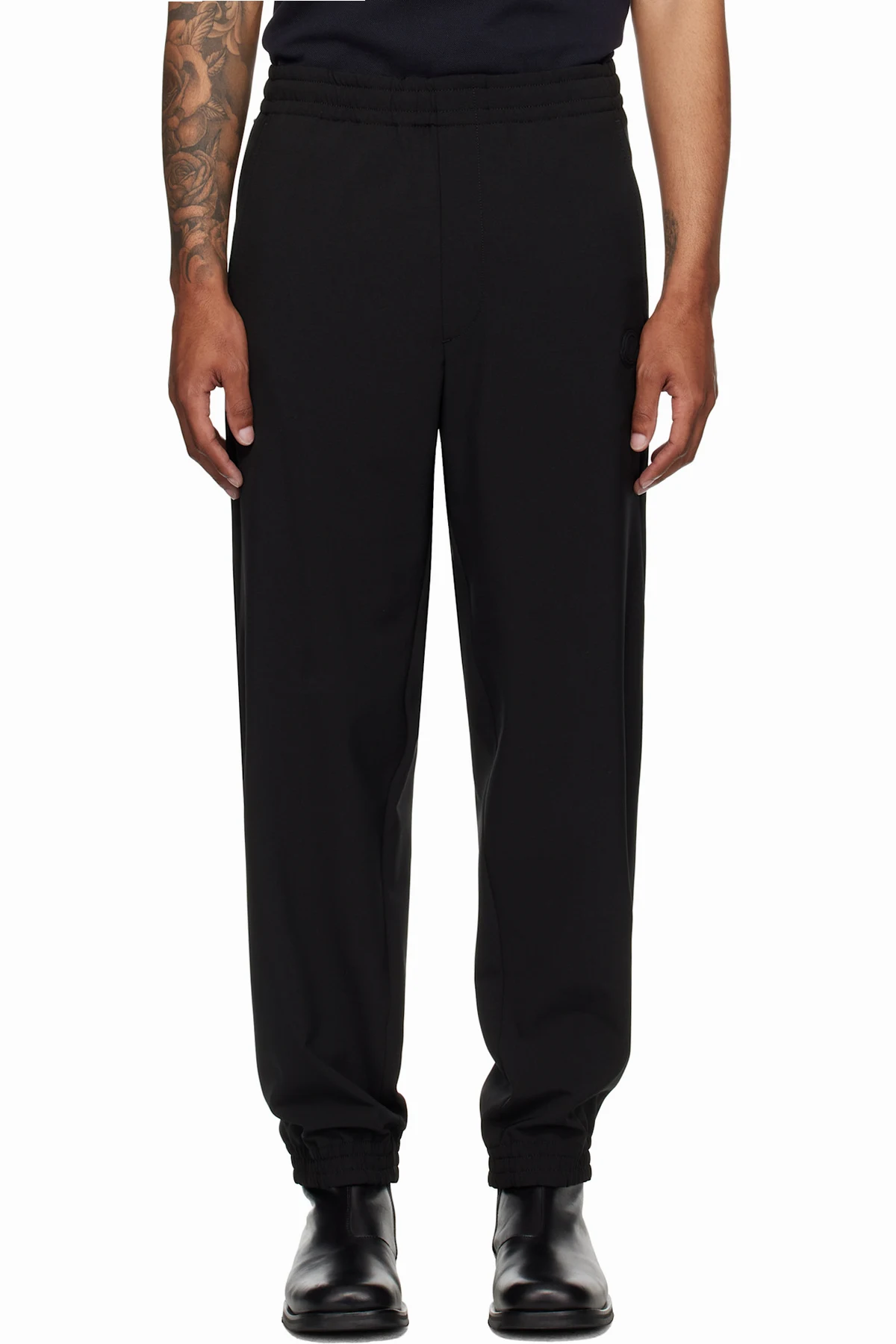Black Logo Jogging Sweatpants