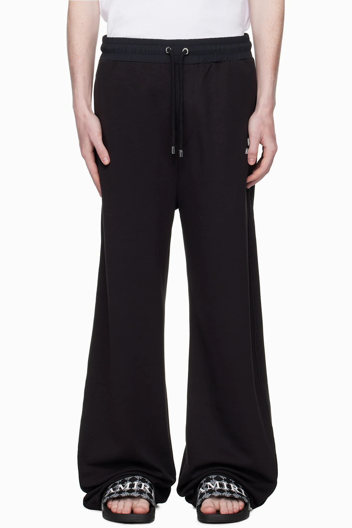 Black Lounge Track Sweatpants