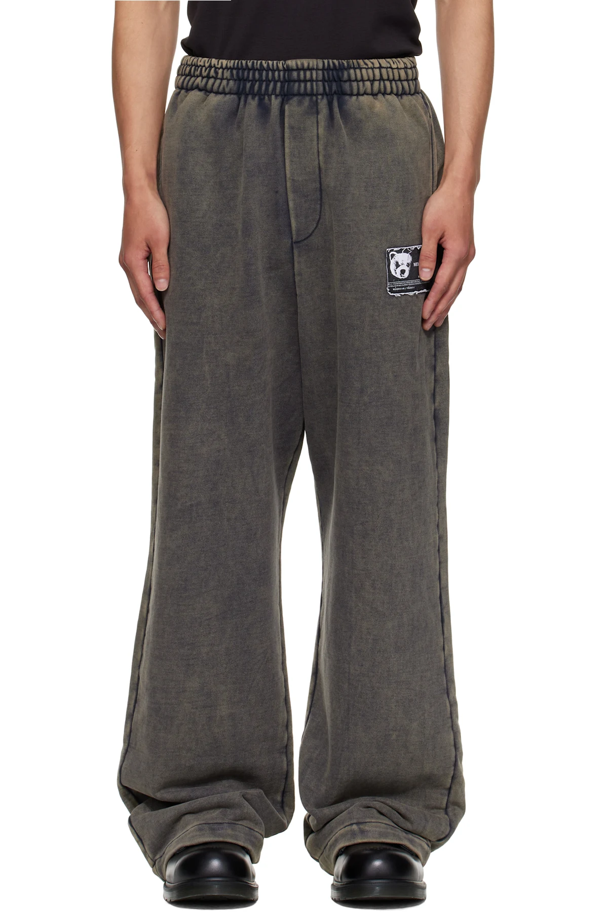 Gray Teddy ID Jersey Sweatpants