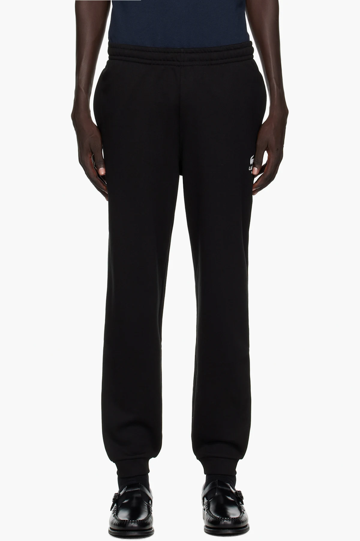 Black Tapered Leg Sweatpants