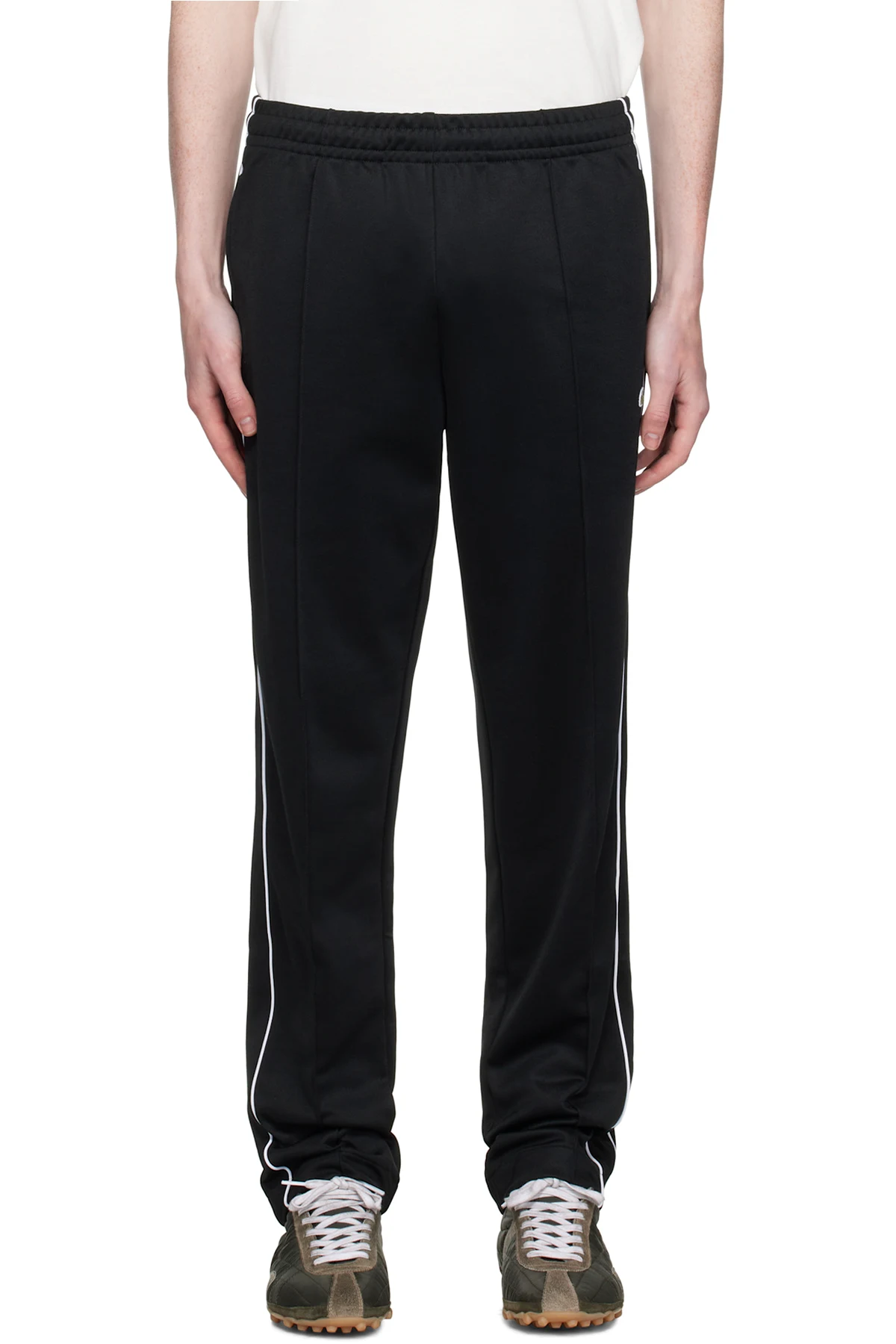 Black Paris Piqué Sweatpants