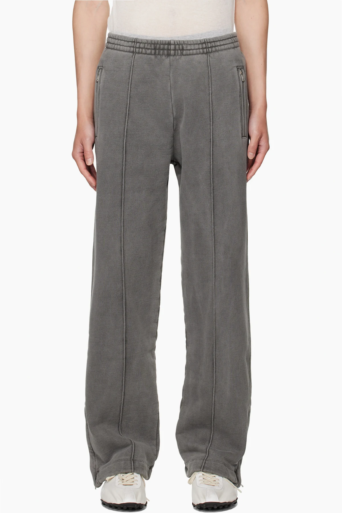 Gray Track Sweatpants