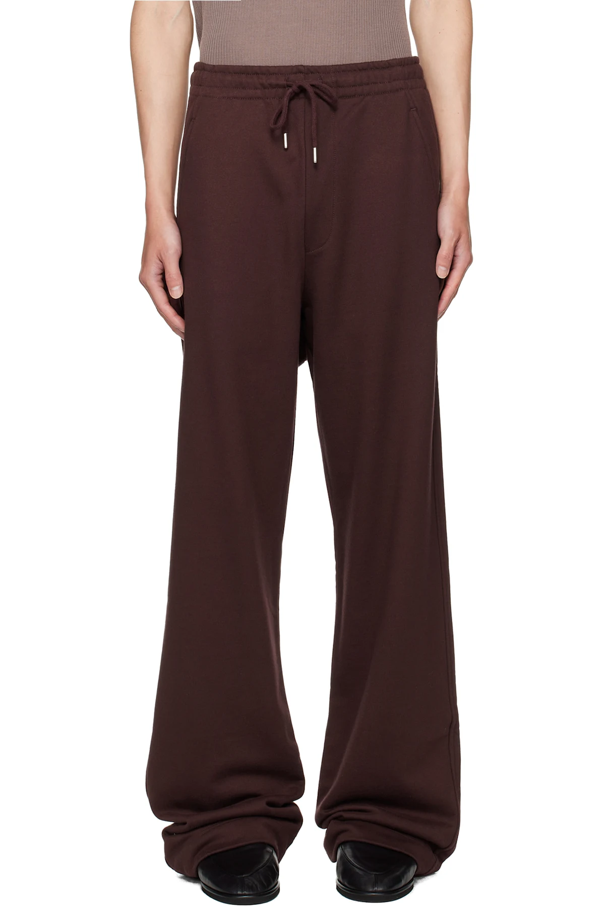 Burgundy Drawstring Sweatpants