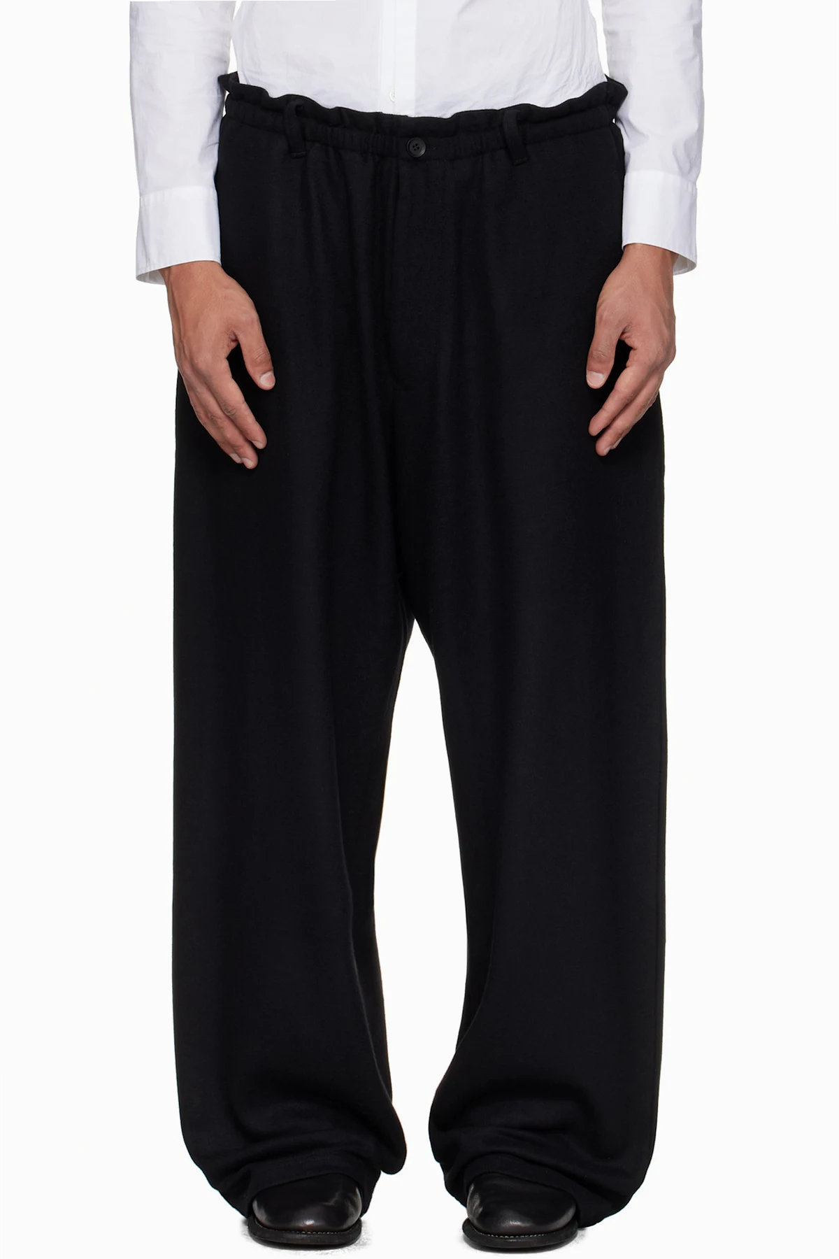 Black Jersey Sweatpants