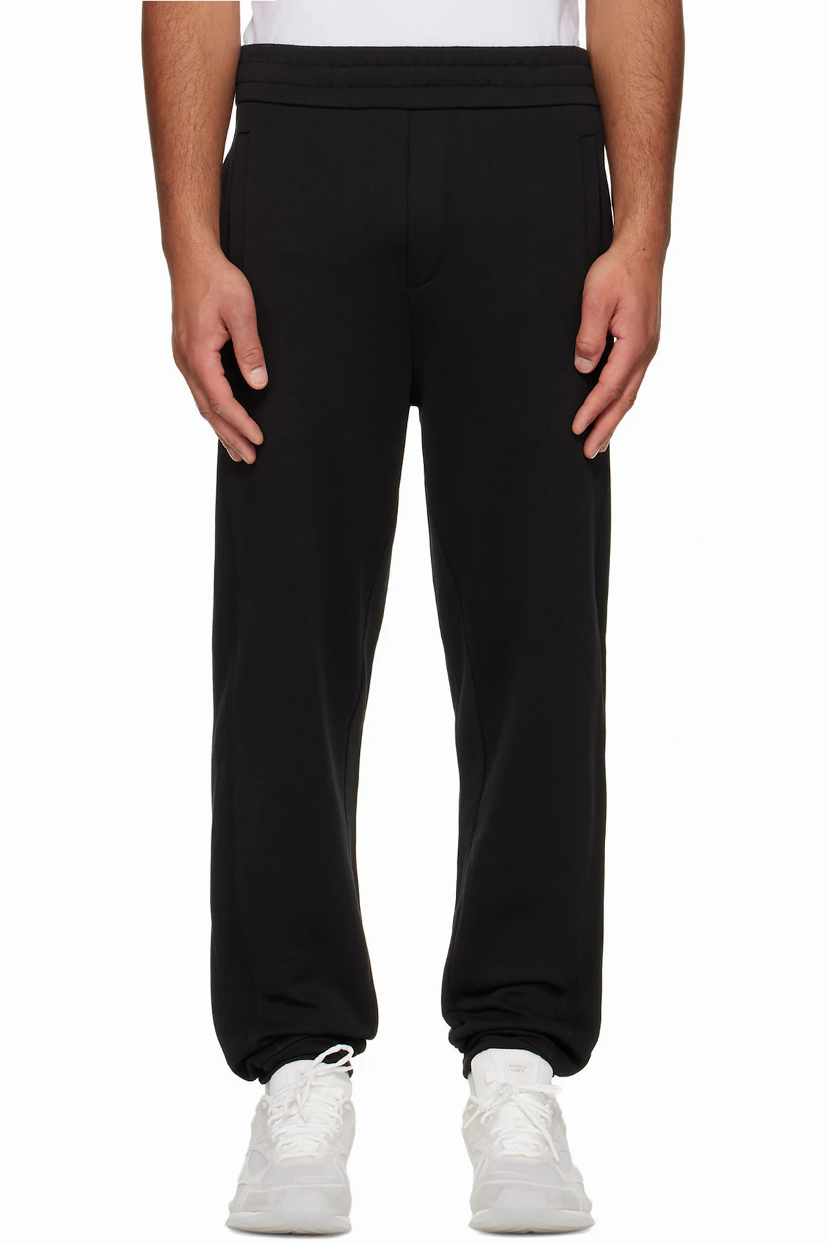 Black Cotton Sweatpants