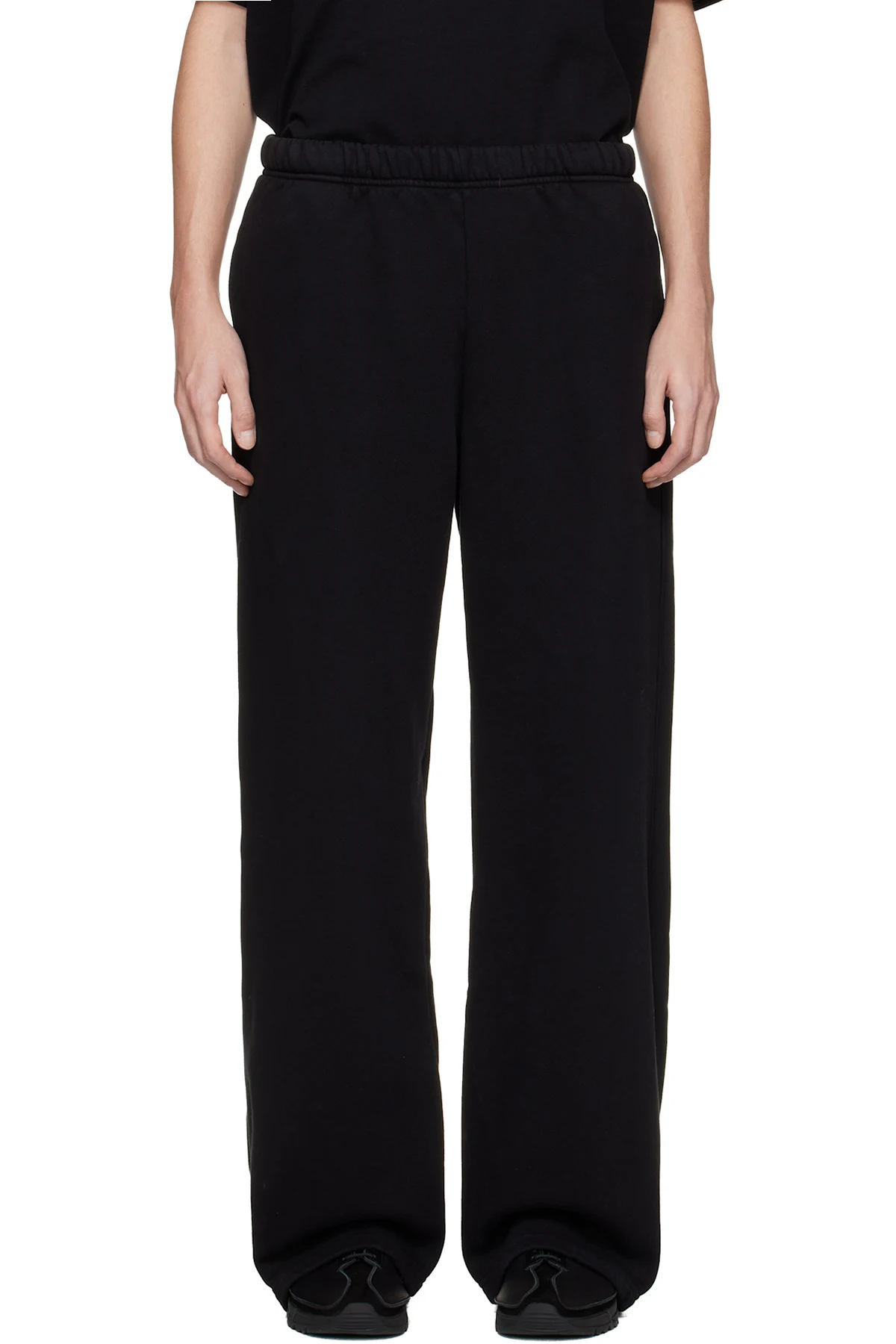 Black Heavyweight Party Sweatpants