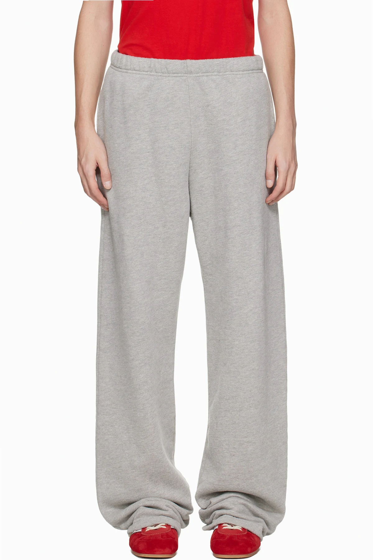 Gray Heavyweight Puddle Sweatpants