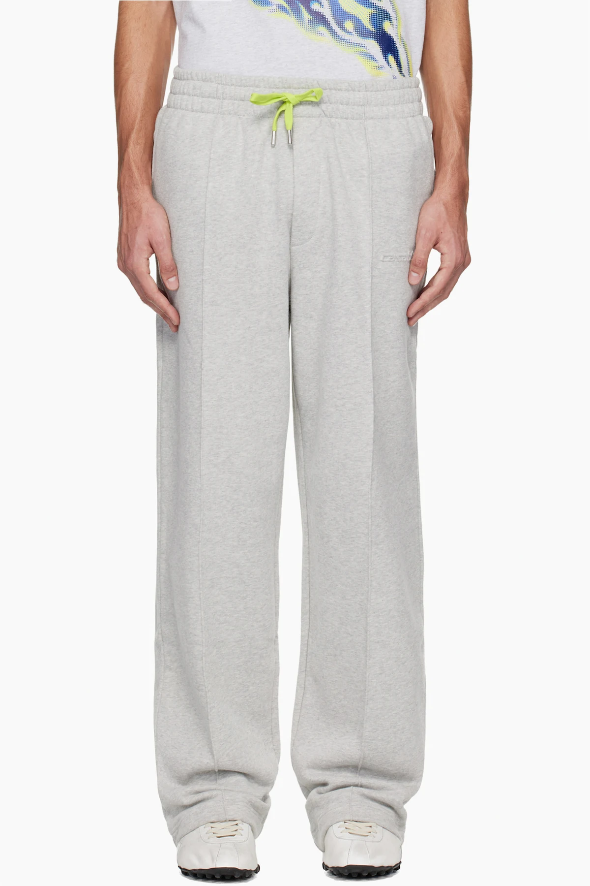 Gray Cashmere Blend Sweatpants