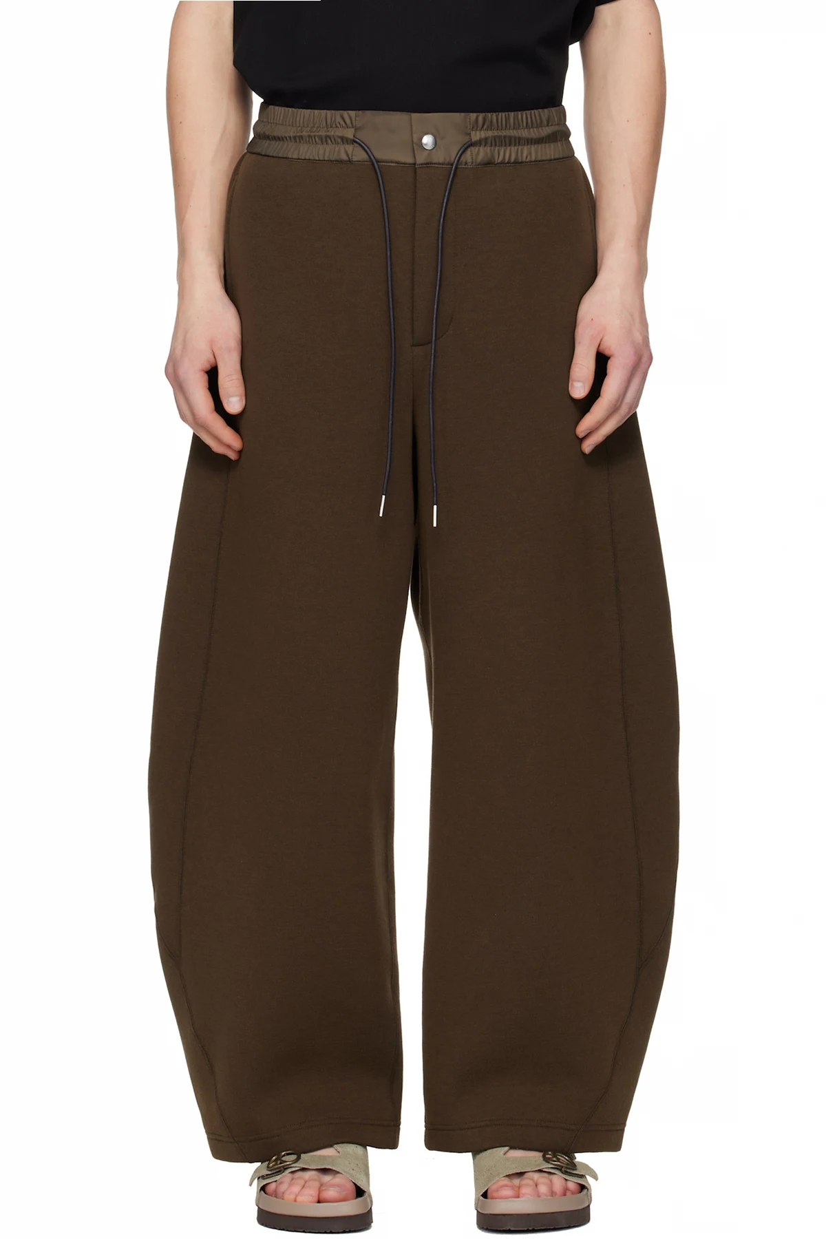 Brown Sponge Sweatpants
