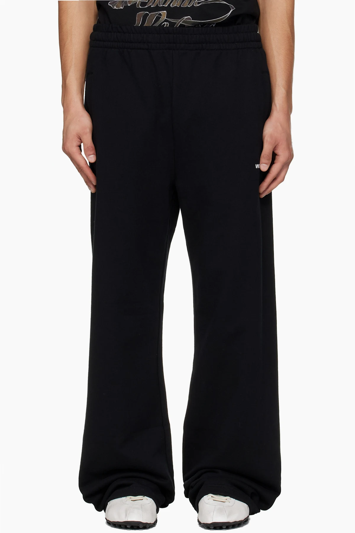 Black 'WE11DONE' Sweatpants