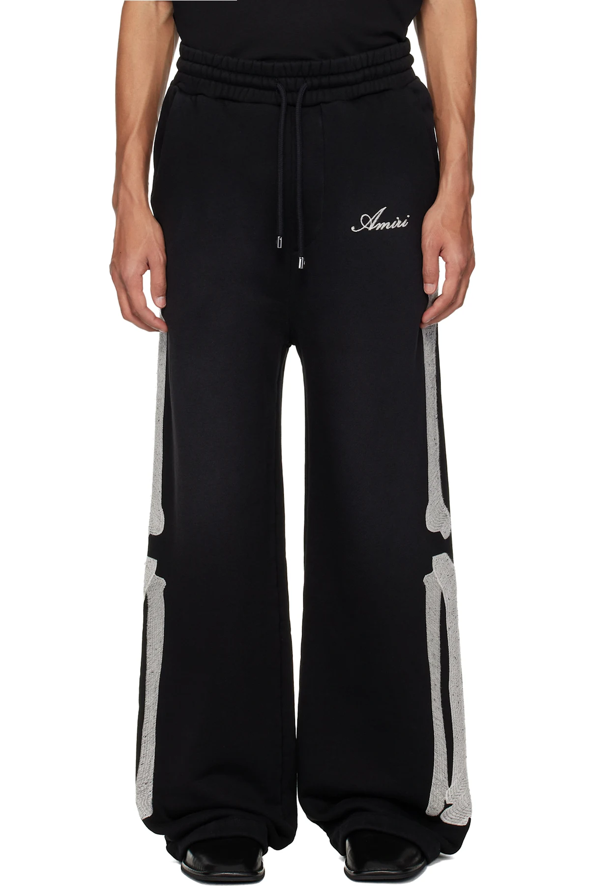 Black Bones Oversized Sweatpants