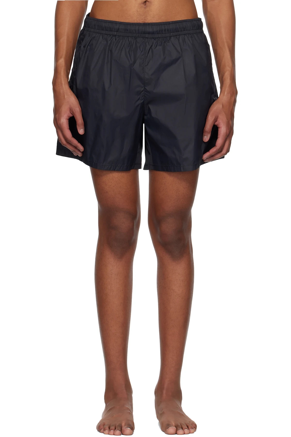 Black Drape Tech Swim Shorts