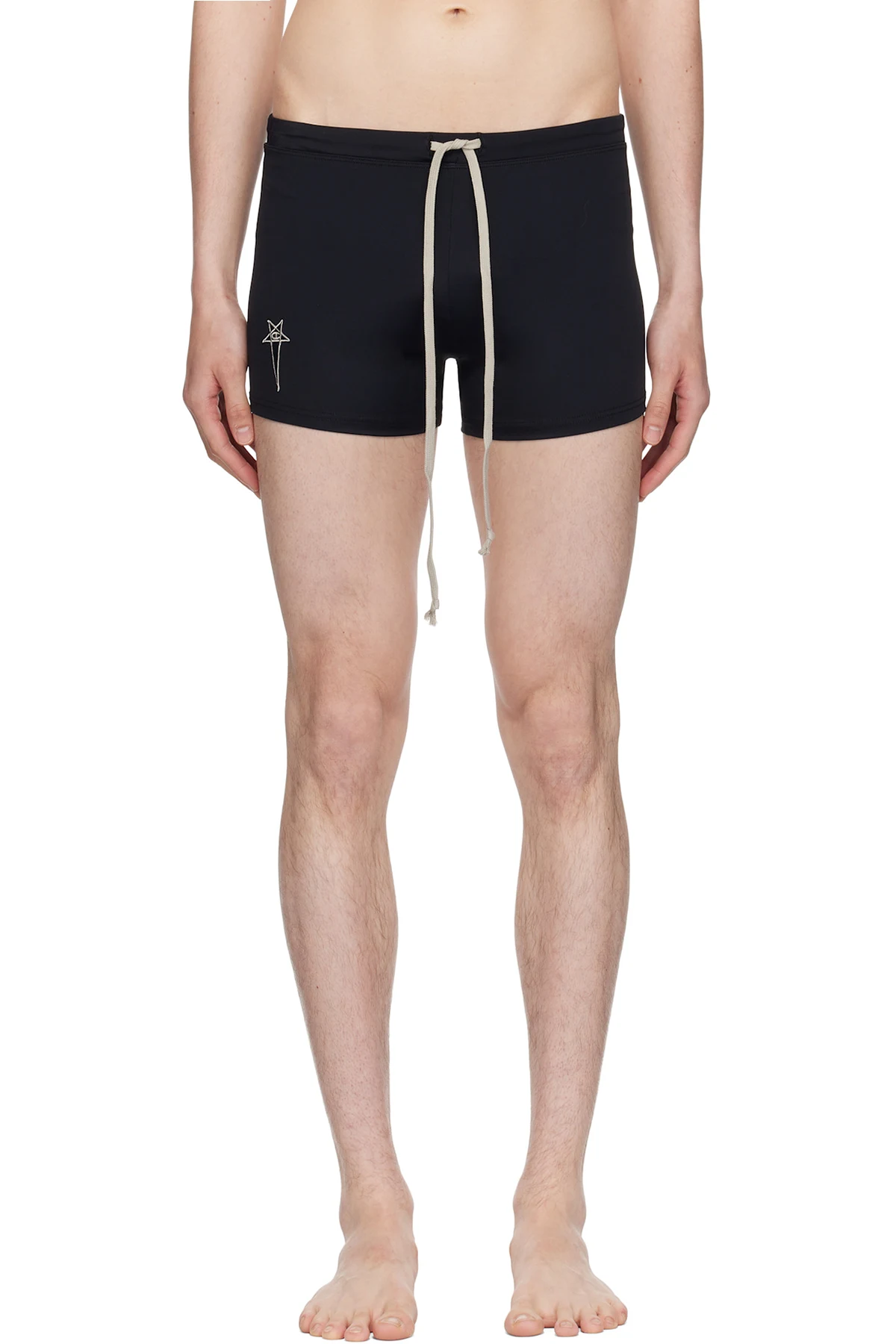 Black Champion Edition Jersey Swim Shorts