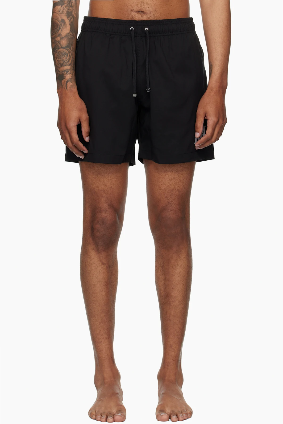 Black MA Core Logo Swim Shorts