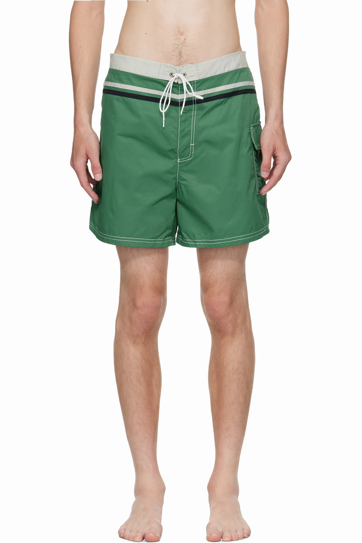 Green Joel Swim Shorts