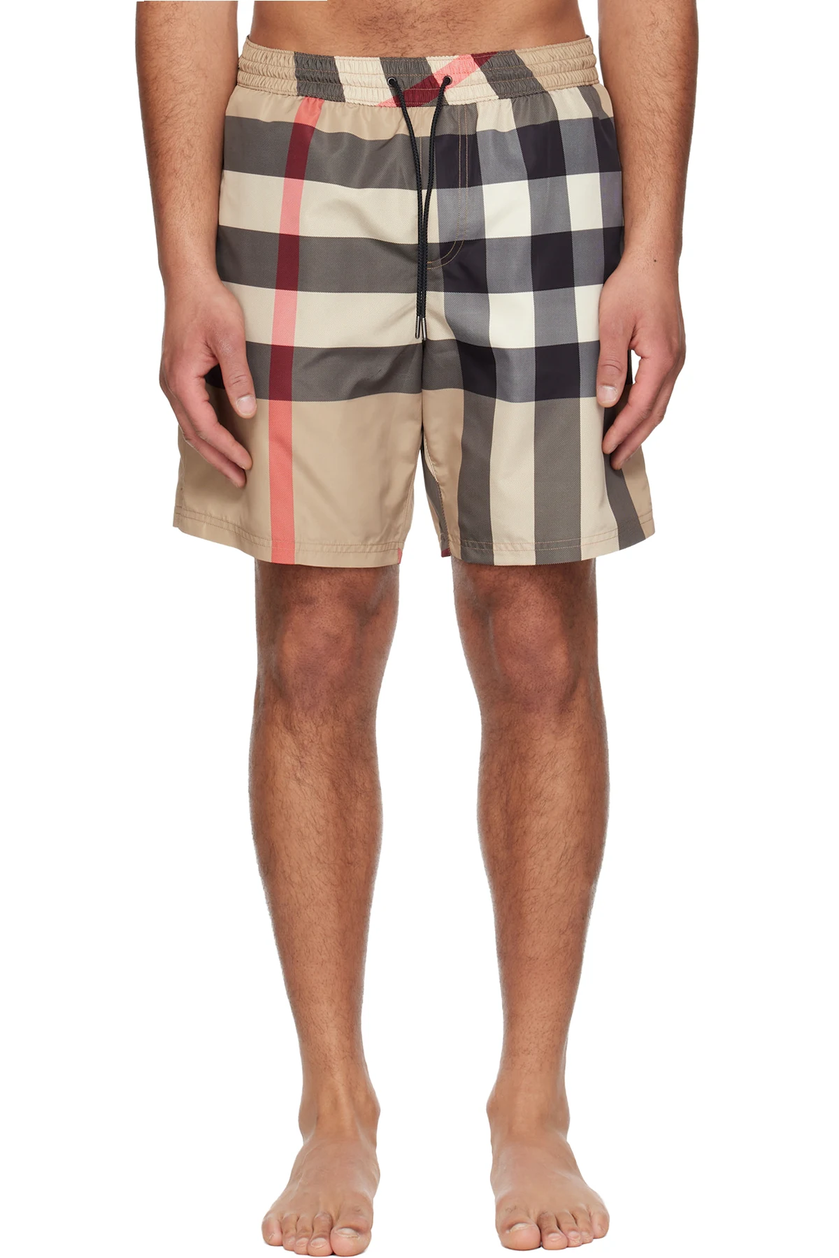 Beige Guildes Swim Shorts