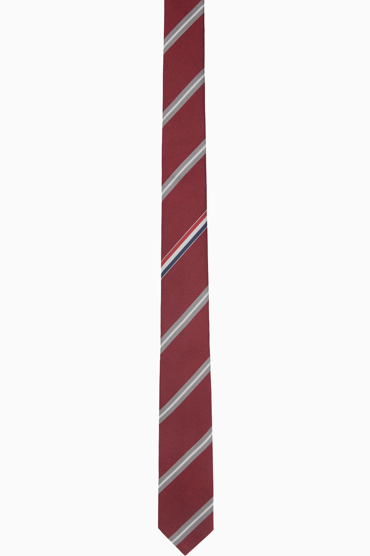 Burgundy Jacquard Classic Tie