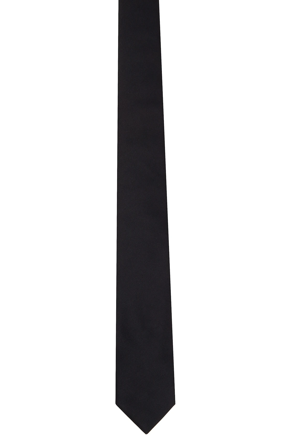 Black Satin Tie
