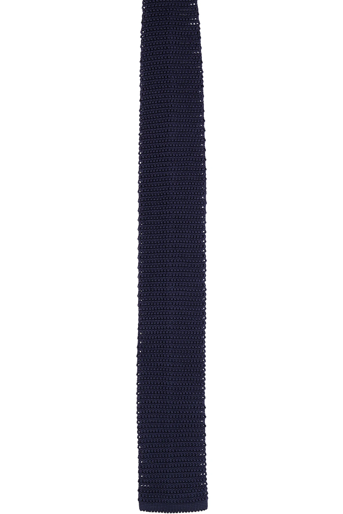 Navy BECKHAM Edition Knit Tie