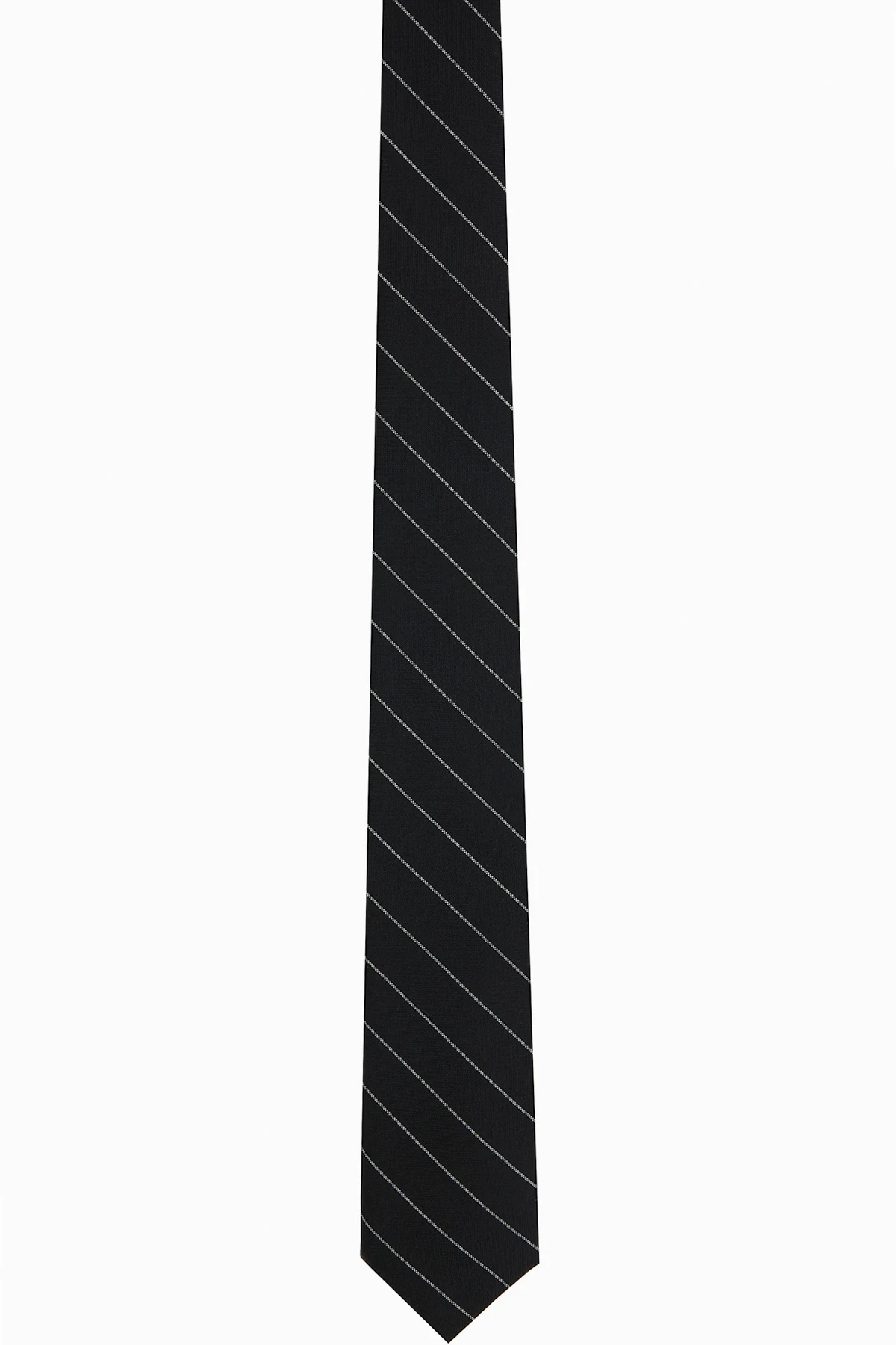 Black Pin Stripe Tie