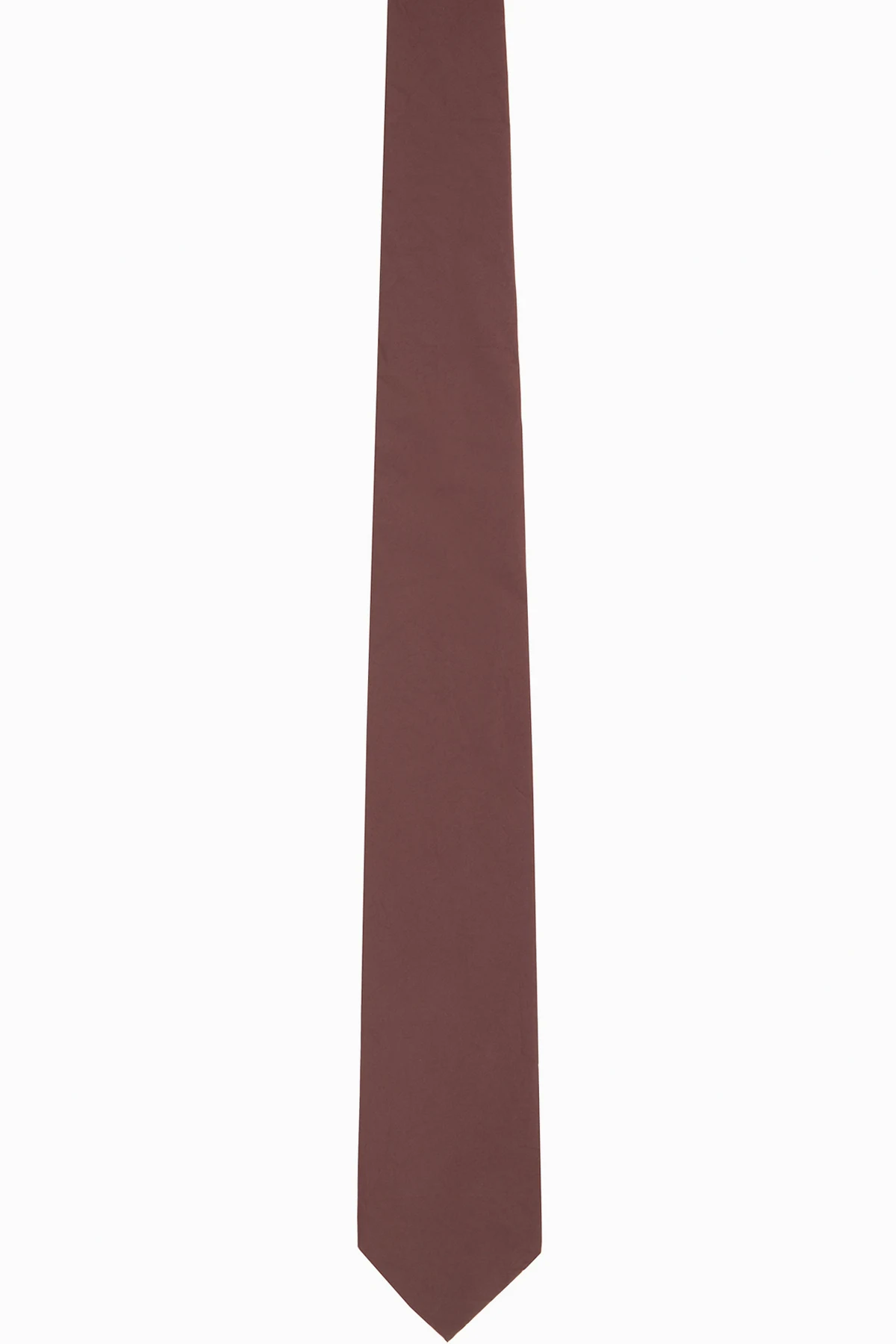 Burgundy Crinkled Tie