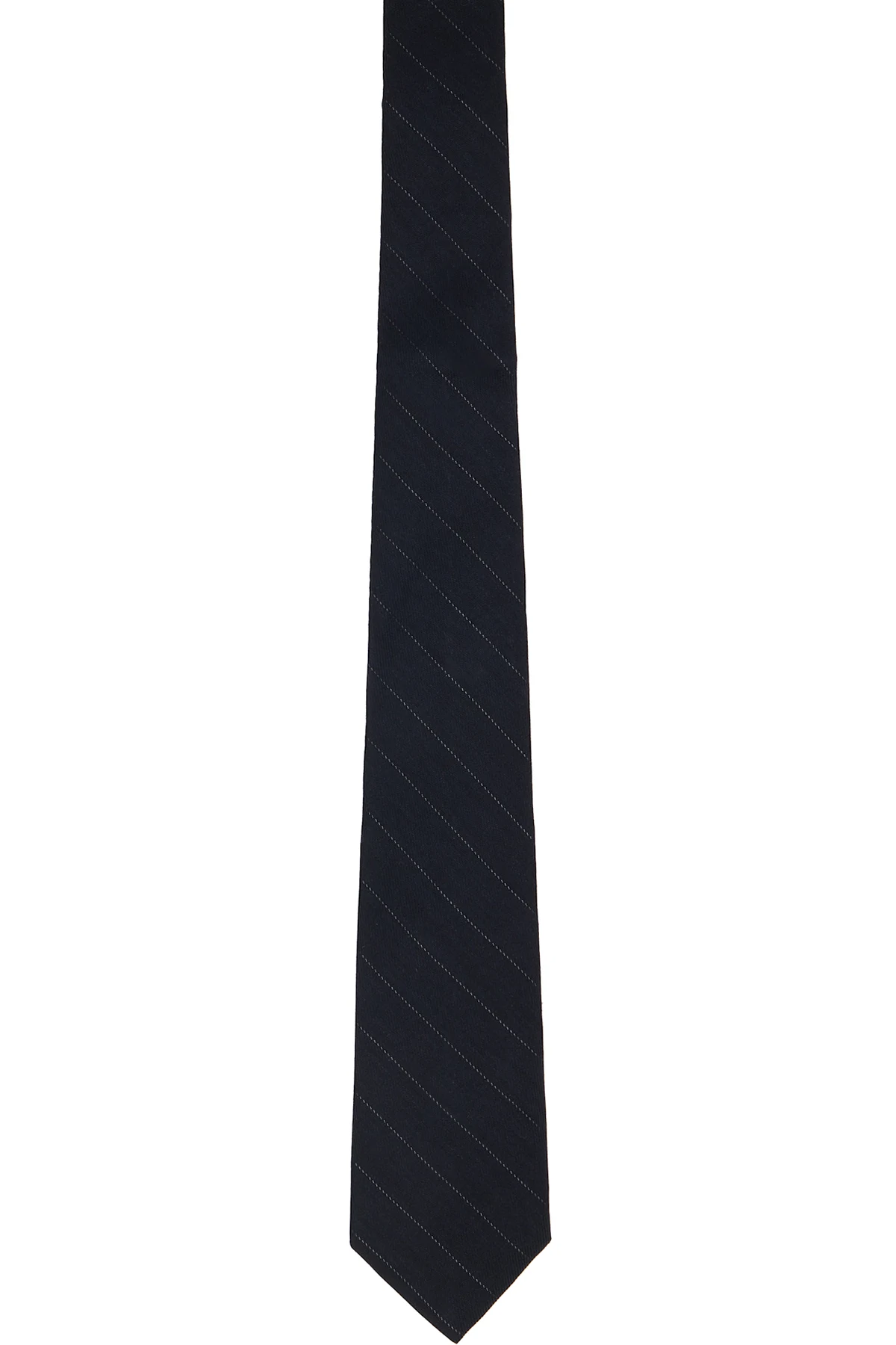 Navy Pinstripe Tie