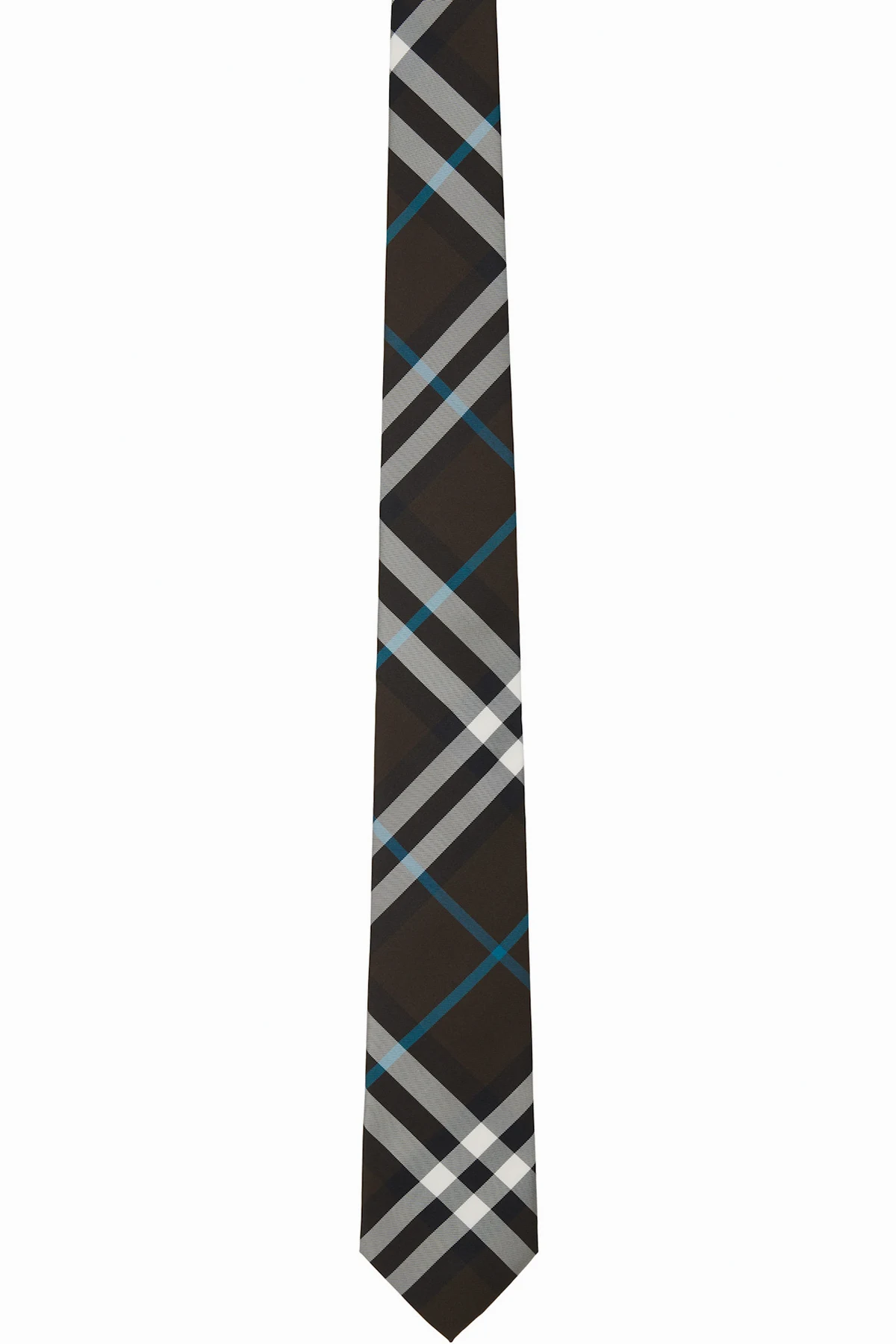 Multicolor Check Silk Tie