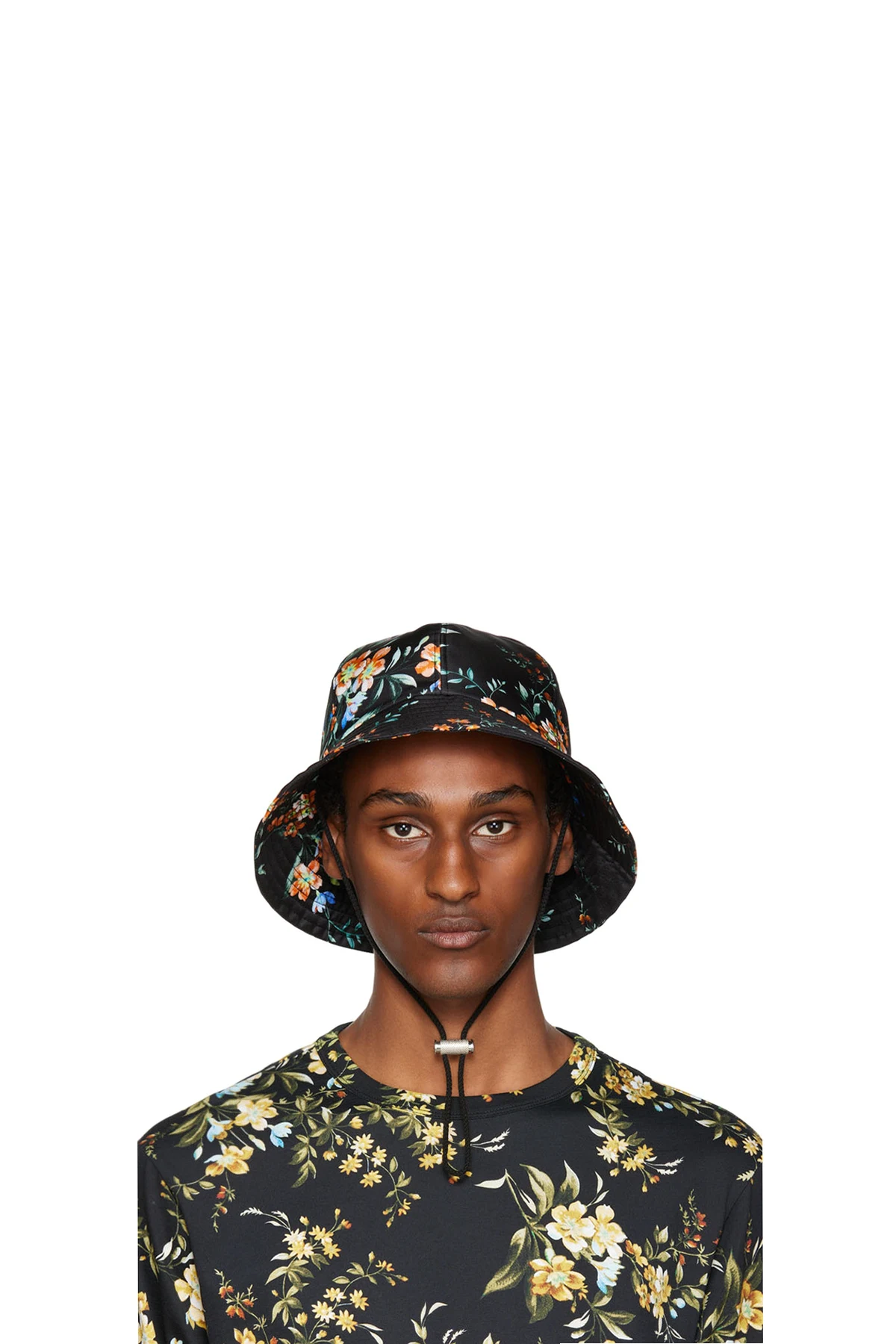 Black Kallmus Bucket Hat