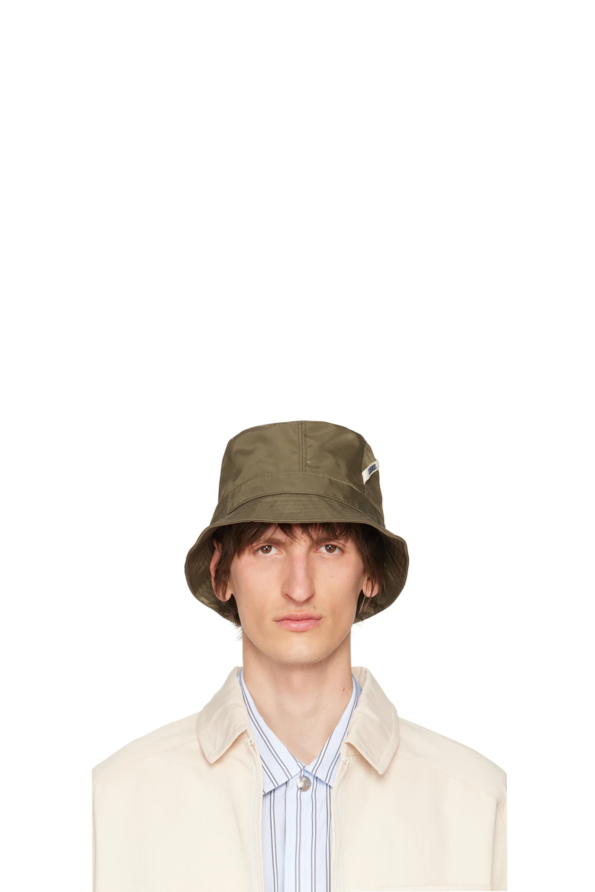 Khaki Le Chouchou 'Le bob Ovalie' Hat