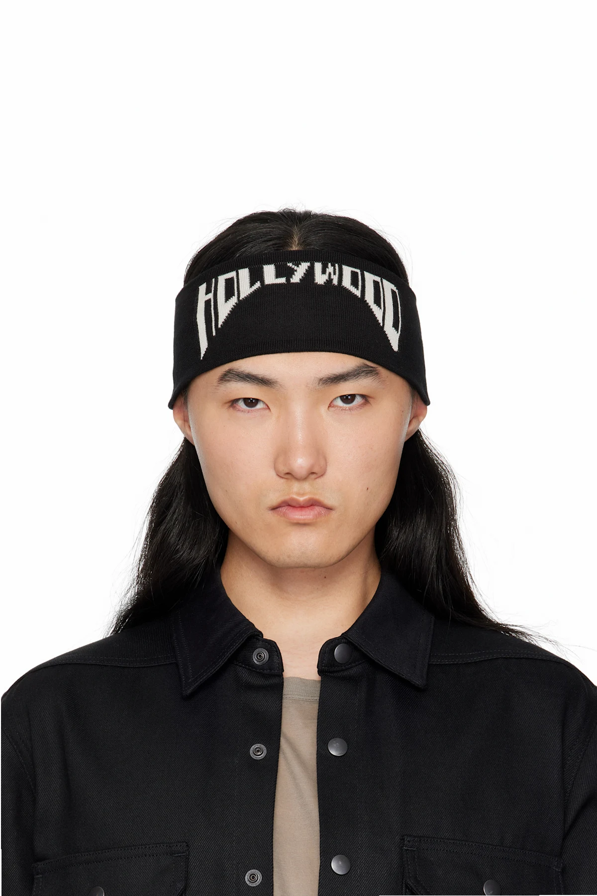 Black 'Hollywood' Cotton Headband