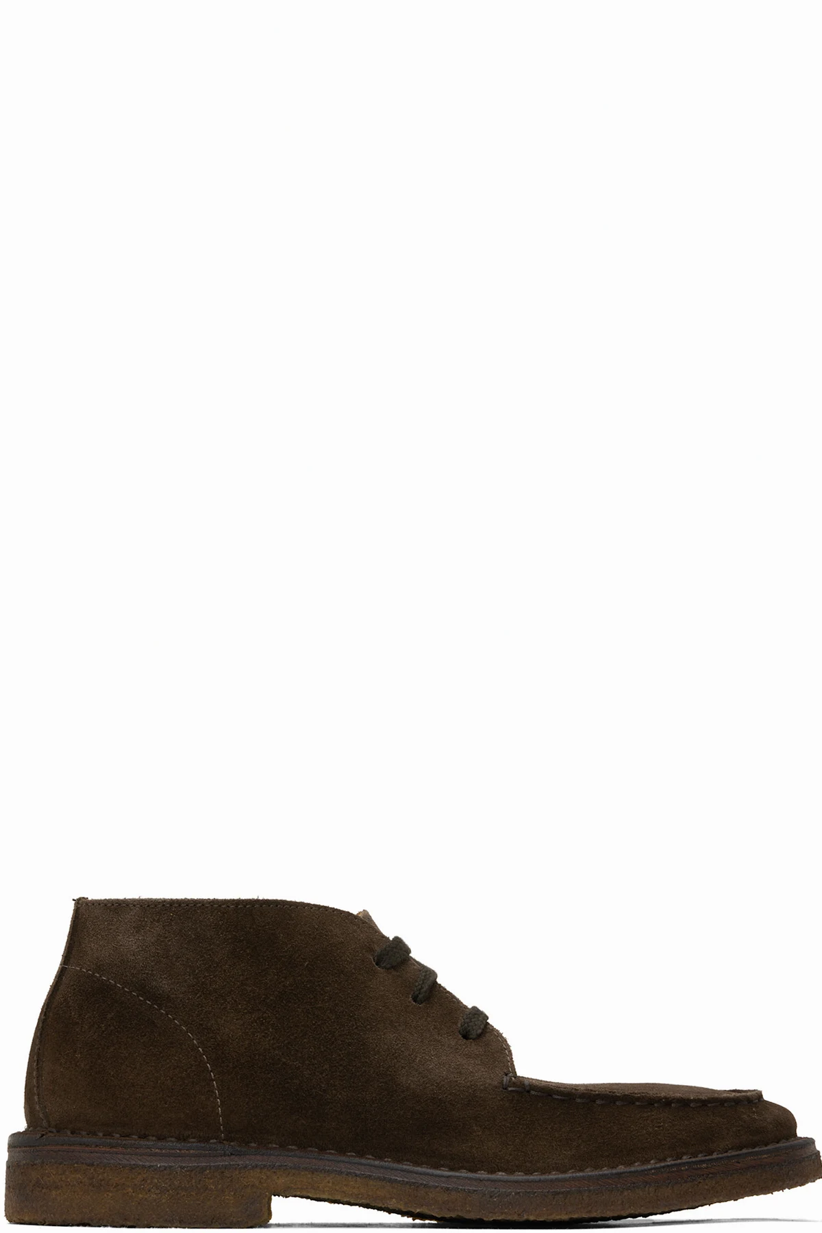 Brown Crosby Moc-Toe Chukka Boots