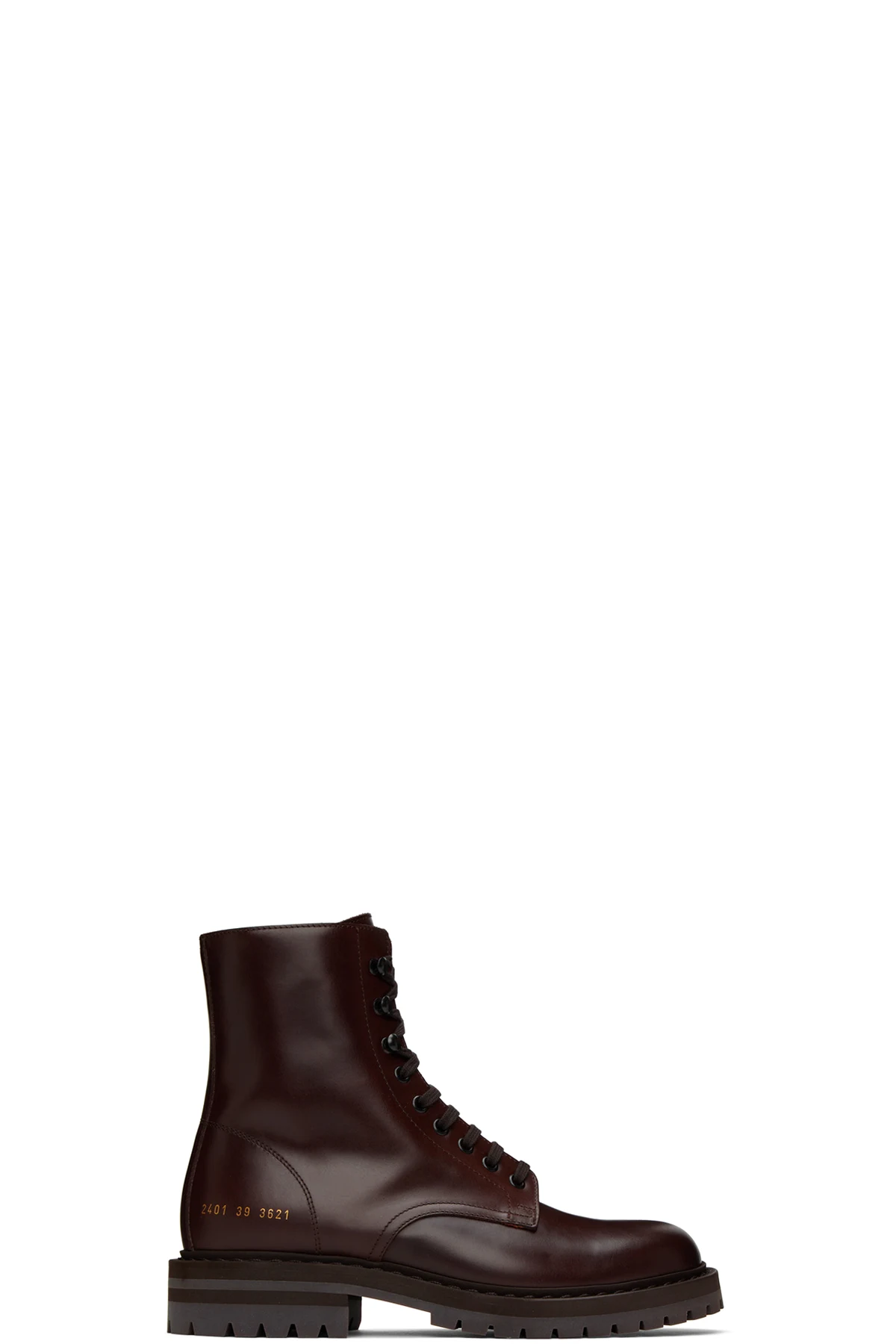 Brown Combat Boots