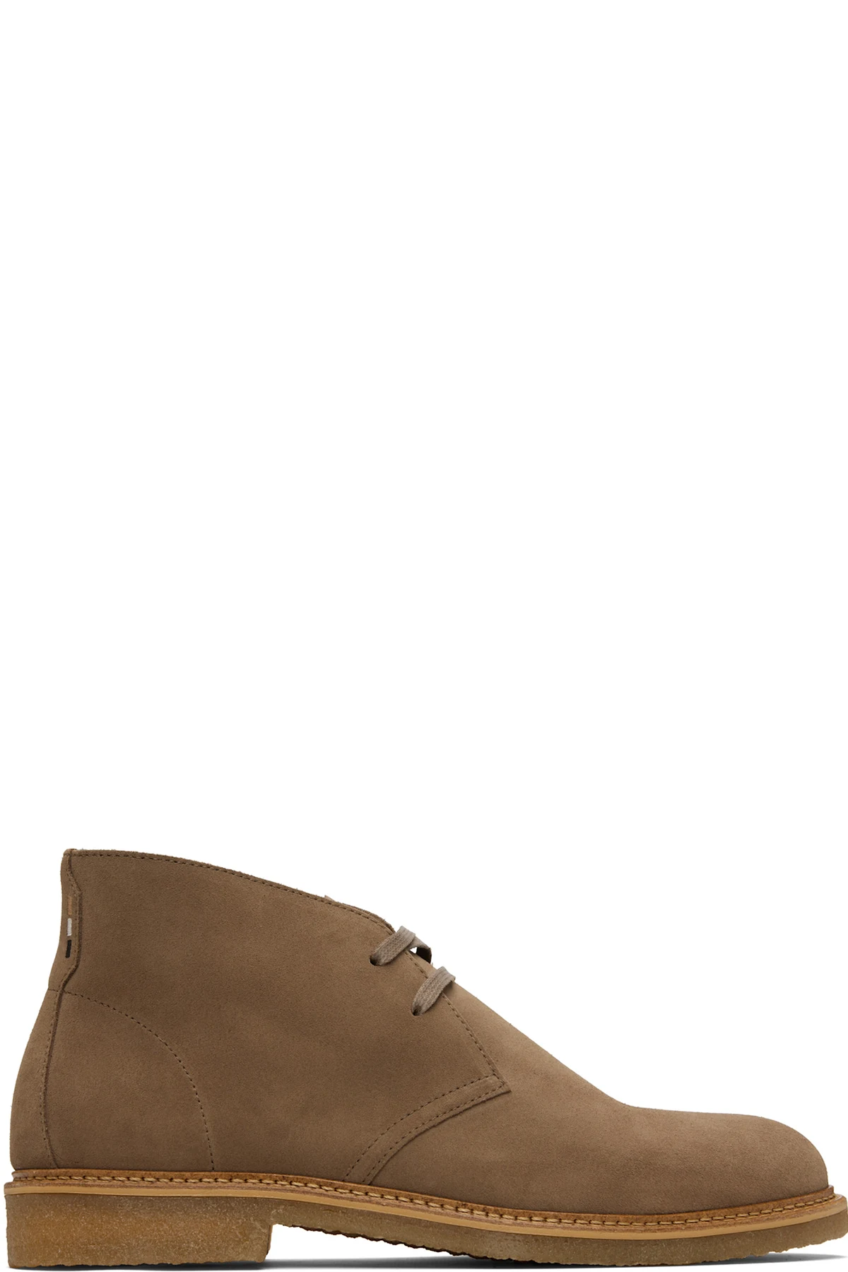 Taupe Suede Desert Boots