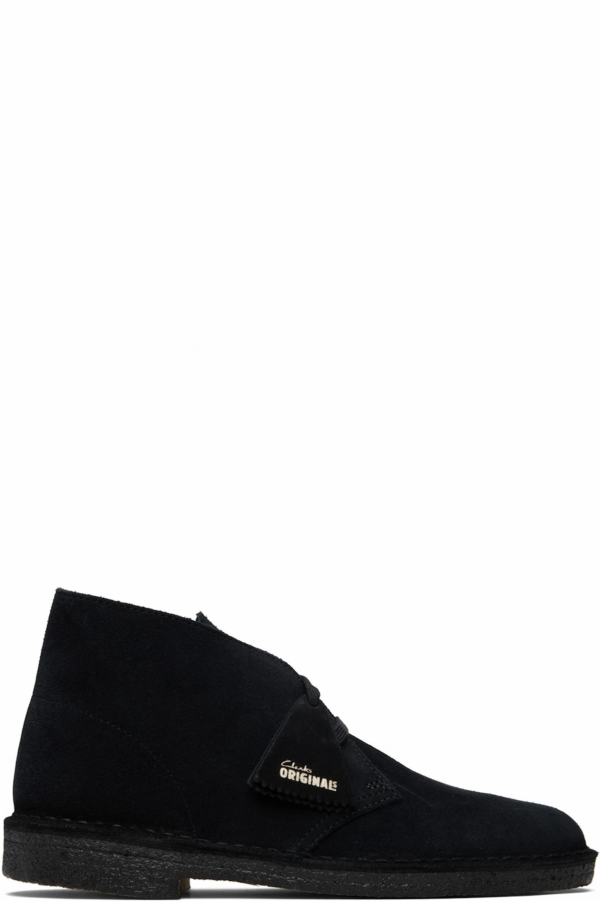 Black Suede Desert Boots