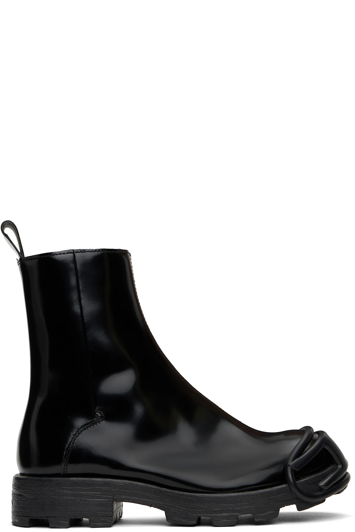 Black D-Hammer Bt Zip D Boots