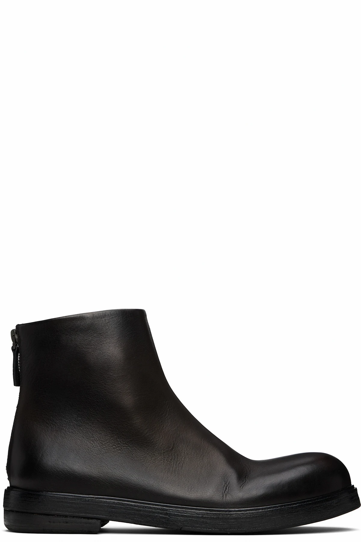 Black Zucca Zeppa Ankle Boots