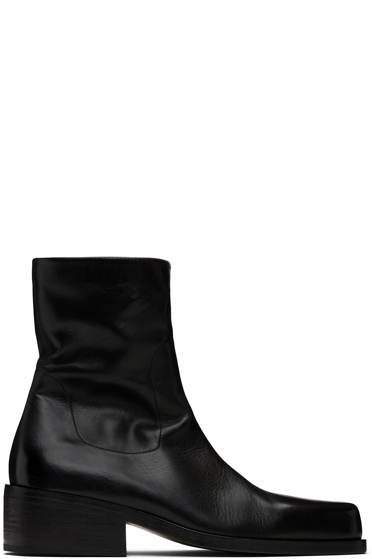 Black Cassello Ankle Boots